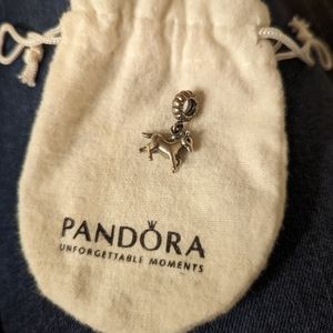Pandora silver horse dangle